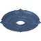 Ekena Millwork Attica Ceiling Medallion (Fits Canopies up to 5"), Hand-Painted Americana, 18"OD x 4"ID x 5/8"P CM18ATAMF - alternate 4